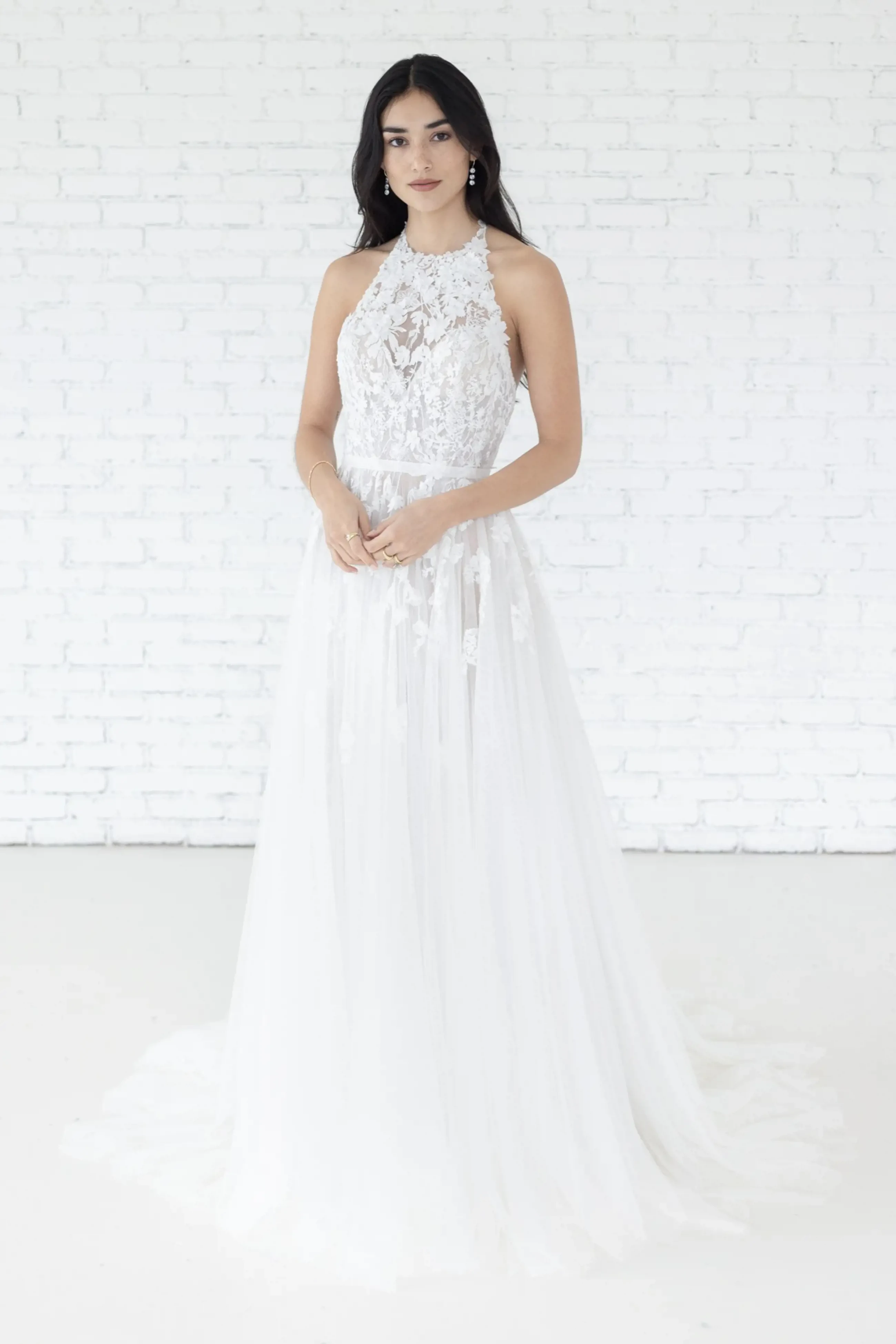 High neck wedding dresses in Kansas City Bridal Extraordinaire