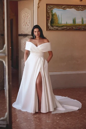 Plus Size Gowns Style #Harper - Justin Alexander #4 thumbnail