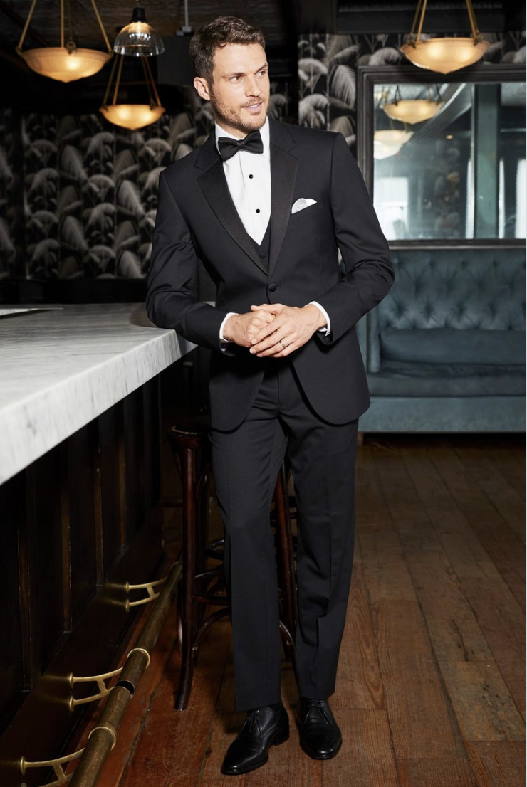 Tuxedo & Suit Style #Michael Kors Black Legacy Performance Tuxedo Default Thumbnail Image