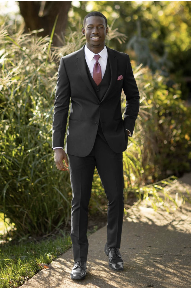 Tuxedo & Suit Style #Michael Kors Black Performance Wedding Suit Default Thumbnail Image