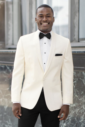 Tuxedo & Suit Style #Stephen Geoffrey Ivory Classic Shawl Tuxedo #0 default thumbnail