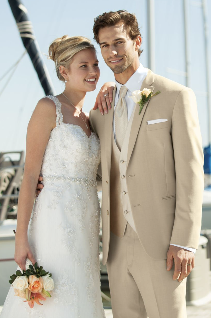Tuxedo & Suit Style #Lord West Tan Havana Suit Default Thumbnail Image