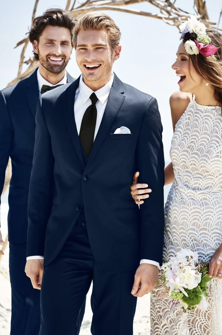 Tuxedo & Suit Style #Michael Kors Navy Wedding Sterling Suit Default Thumbnail Image