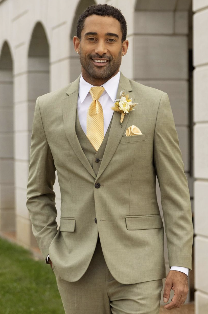 Tuxedo & Suit Style #Couture 1910 Sage Stretch Suit Default Thumbnail Image