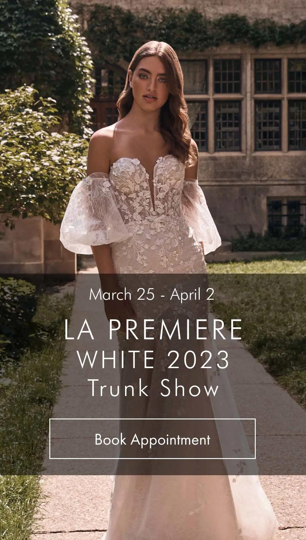 La Premiere White Trunk Show_Book appointment